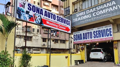 Sona Auto Service (Tyre dealer,wheel alignment,nitrogen gas,3d alignment,wheel balancing in Vasai)