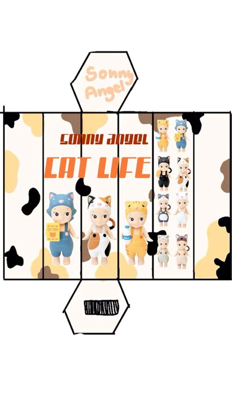 Sonny Angel Box Template