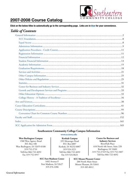 Southeastern Course Catalog