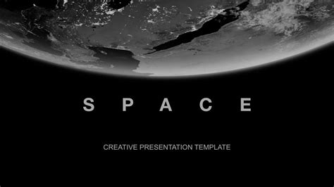 Space Power Point Template