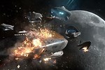Space Ship Battle Damage