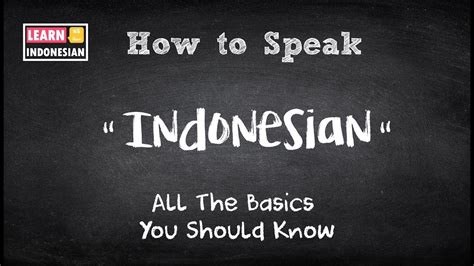 Speak-Indonesian-Language