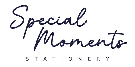 Special Moments Stationery