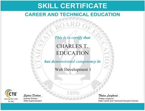 Special Skills and Certifications