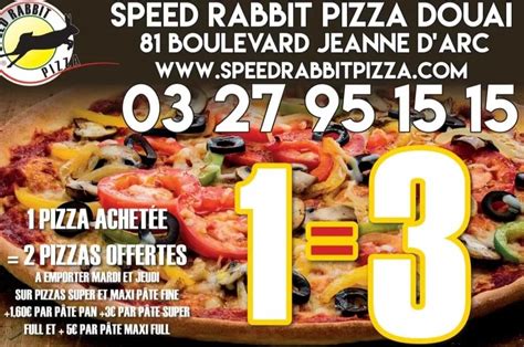 Speed Rabbit Pizza DOUAI à Douai
