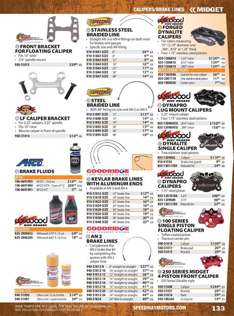 Speedway Motors Catalogs
