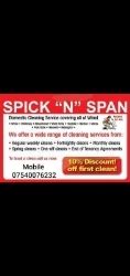 Spick n span supreme cleaning