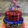 Spiderman Birthday Cake
