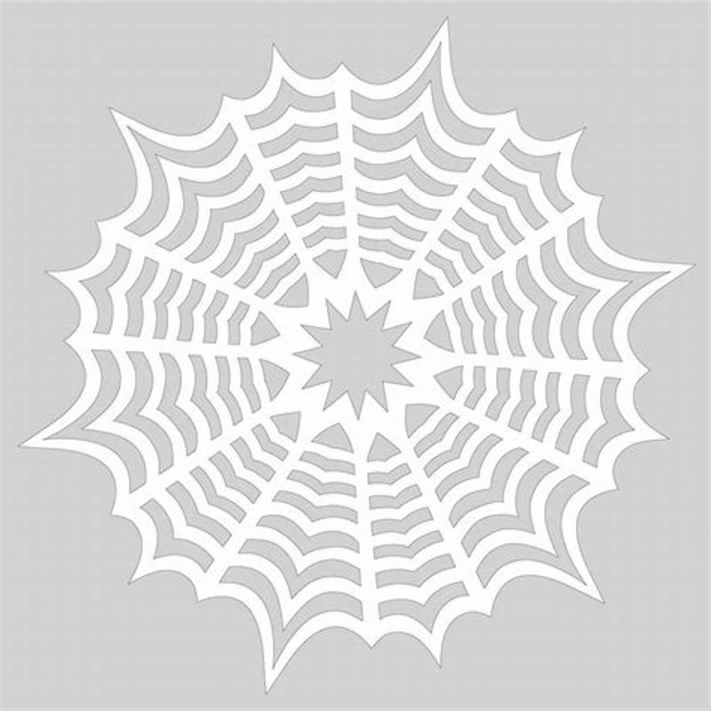 Spiderweb Snowflake Pattern