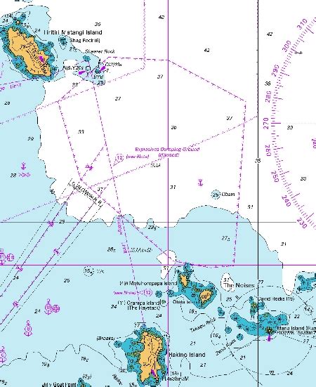 Spoil Area On Nautical Chart