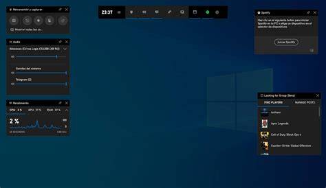 Spotify Game Bar