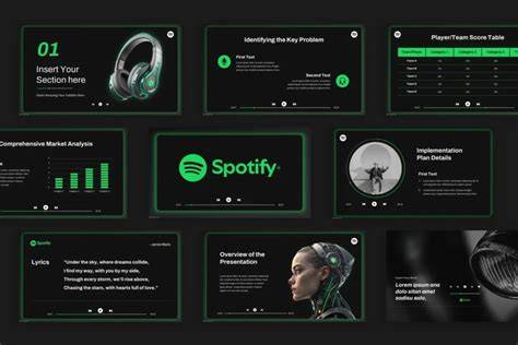 Spotify Google Slides Template