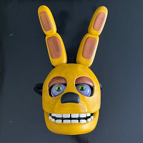 Spring Bonnie Mask Template