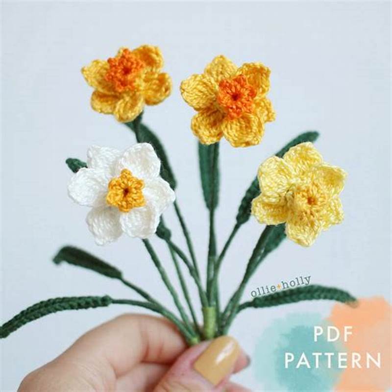 Spring Flower Crochet Pattern