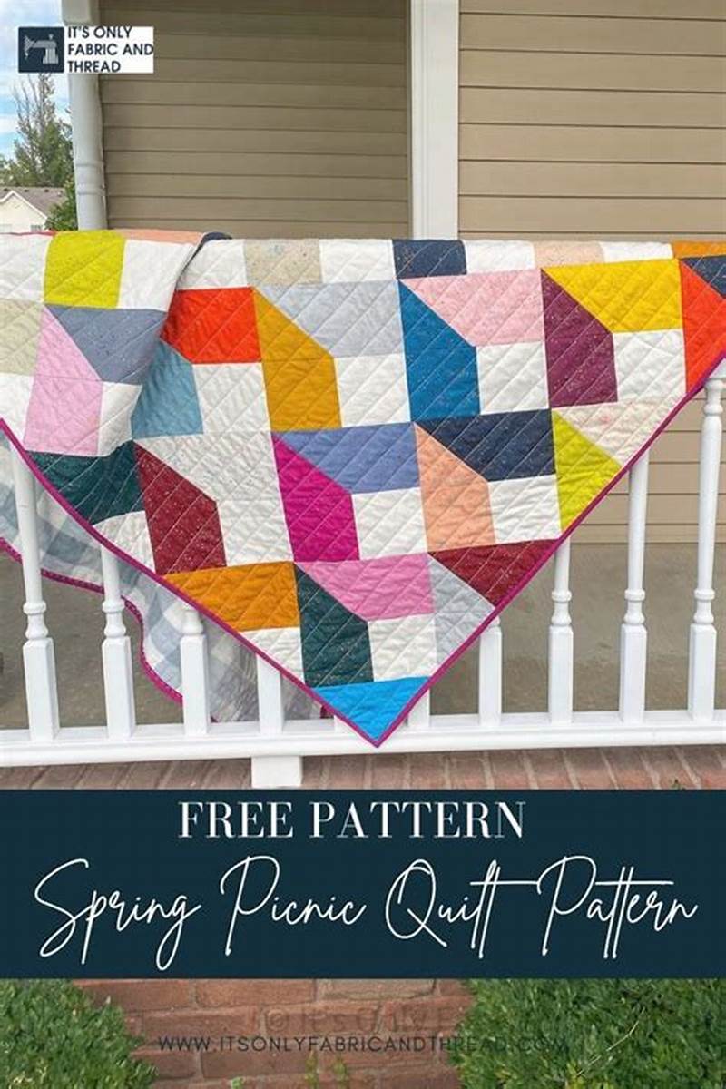 Spring Picnic Quilt Pattern