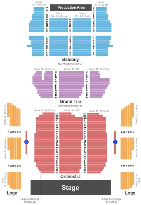 Springfield Symphony Hall Seating Chart