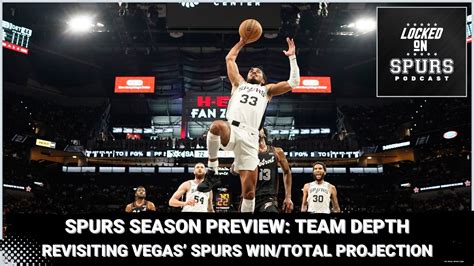 Spurs Depth Chart 24-25
