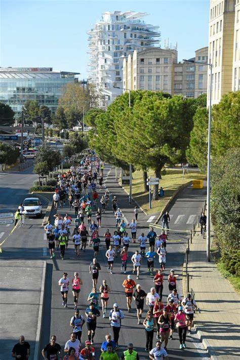 Square de Marathon à Montpellier