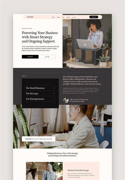 Squarespace Consulting Template