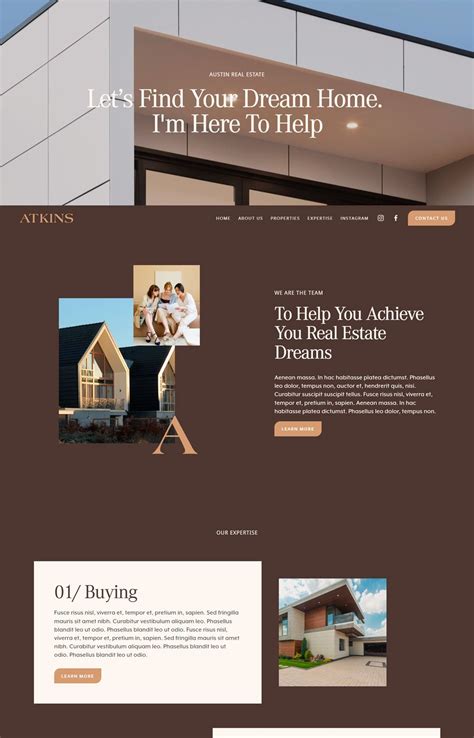 Squarespace Real Estate Templates