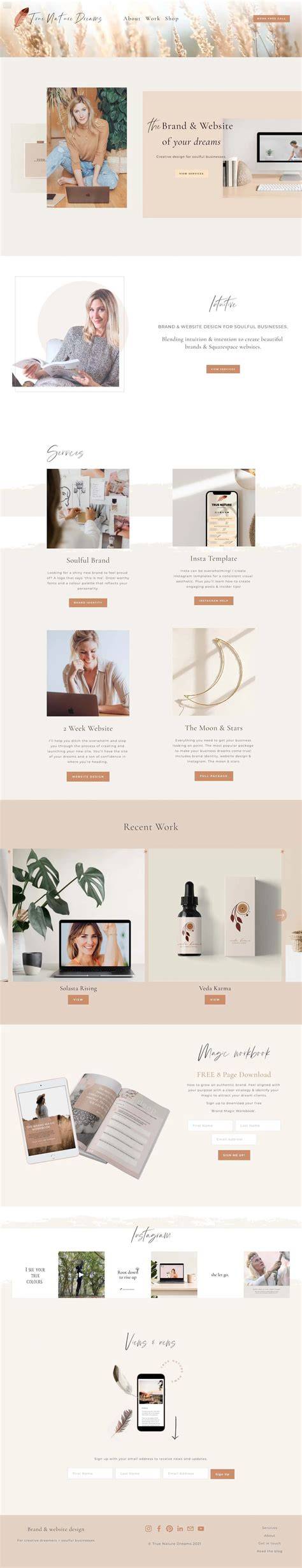 Squarespace Site Templates