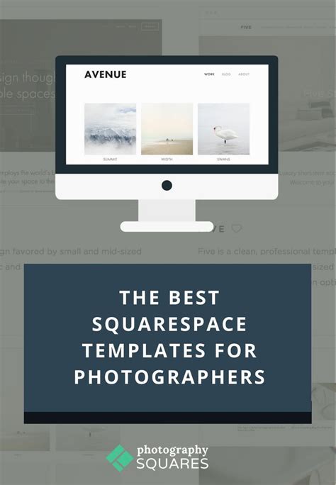 Squarespace Templates For Photographers