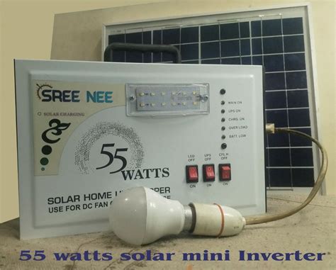 Sree Datta Solar inverter and battery's