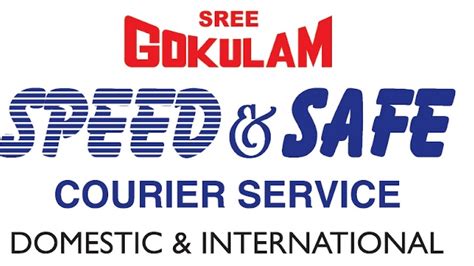 Sree gokulam Speed and Safe courier service Thrissur