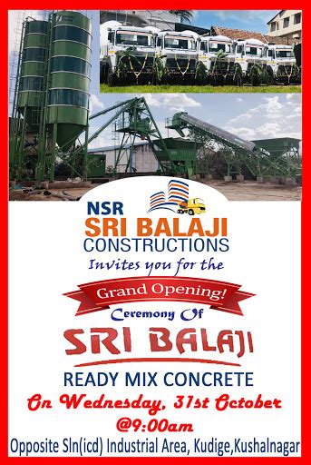 Sri Balaji Readymix Concrete