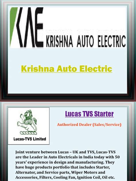 Sri Krishna Auto Electrical work's
