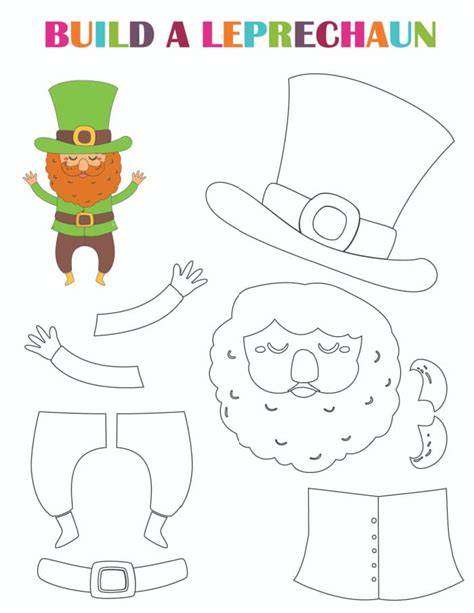 St Patrick's Day Craft Printable