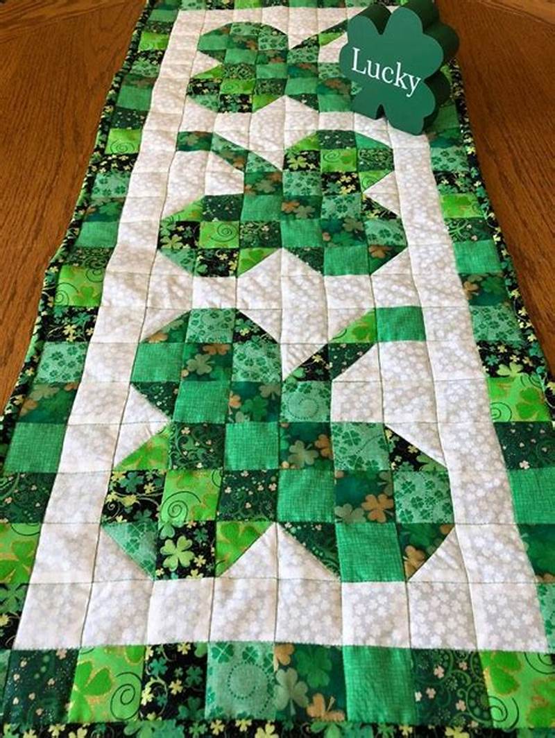 St Patrick S Day Table Runner Pattern