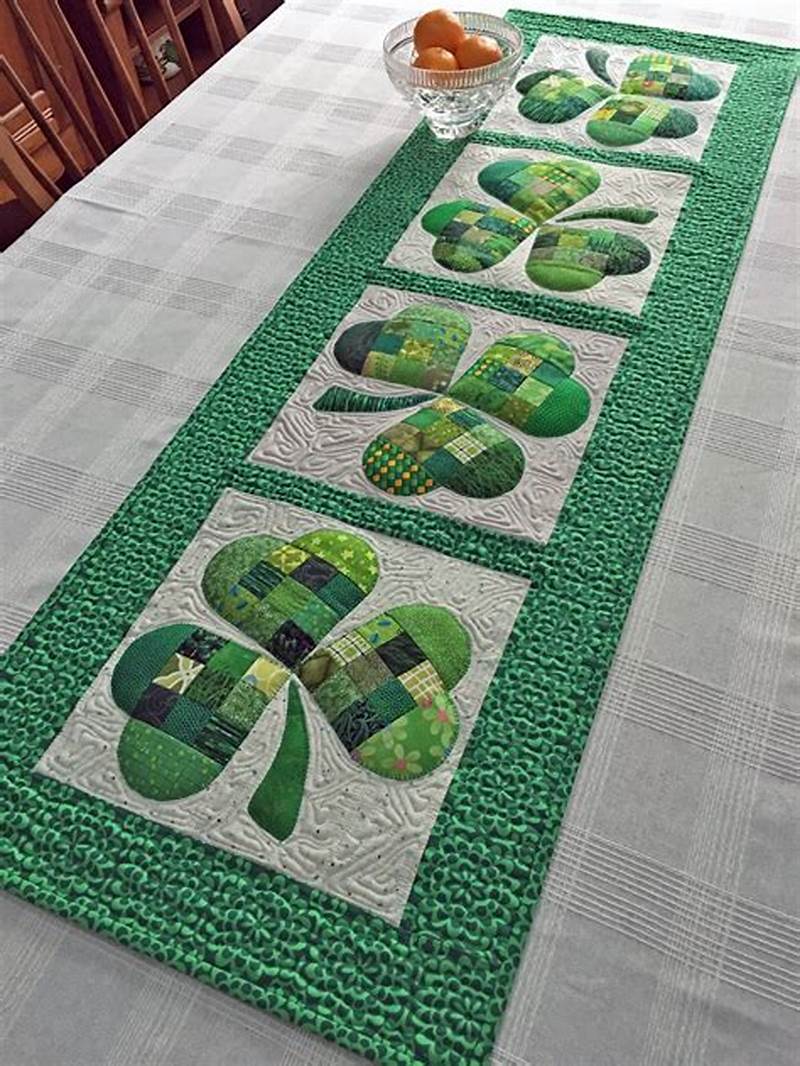 St Patrick S Table Runner Pattern