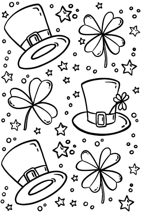 St Patricks Day Coloring Printables