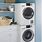 Stackable Front-Loading Washer and Dryer