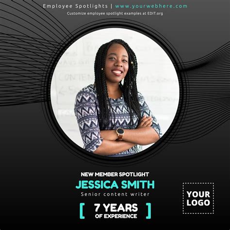 Staff Spotlight Template