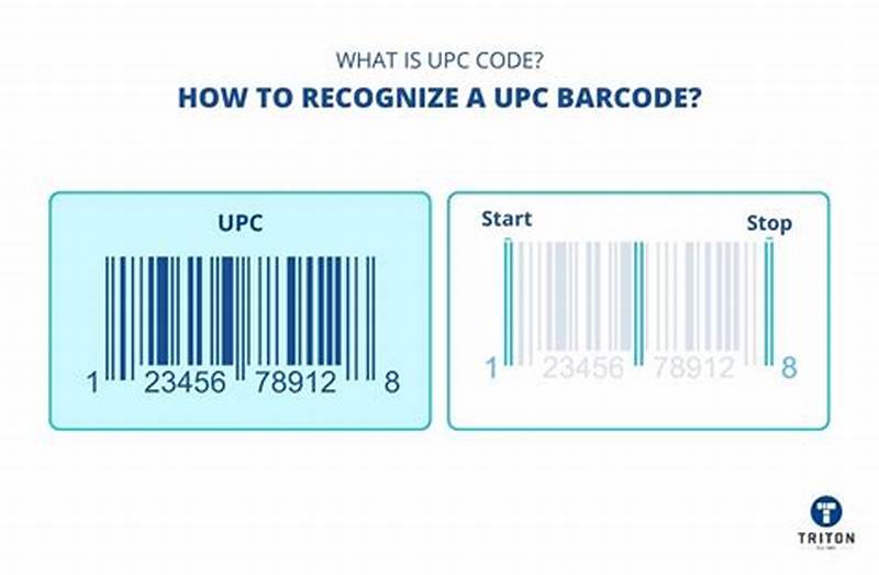 Standard Barcode Pattern Upc A Code