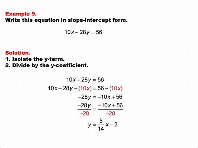 Standard Form Math Example
