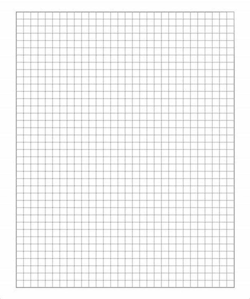 Standard Graph Paper Printable
