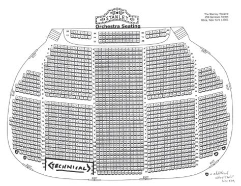 Stanley Theater Seating Chart