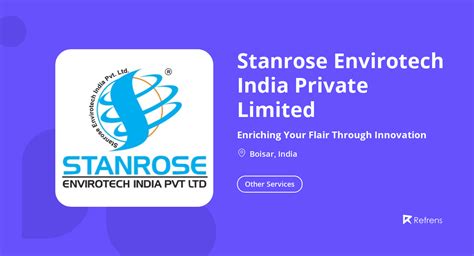 Stanrose Envirotech India Pvt. Ltd.
