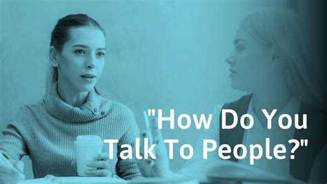 Start Talking to Others