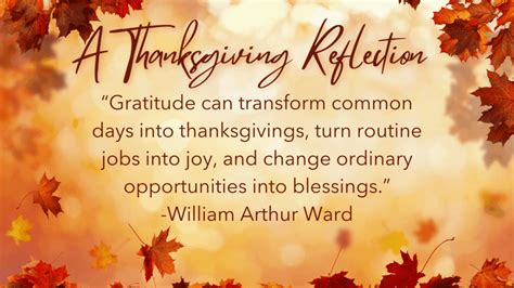 Starting My Week in Gratitude and Thanksgiving Reflection