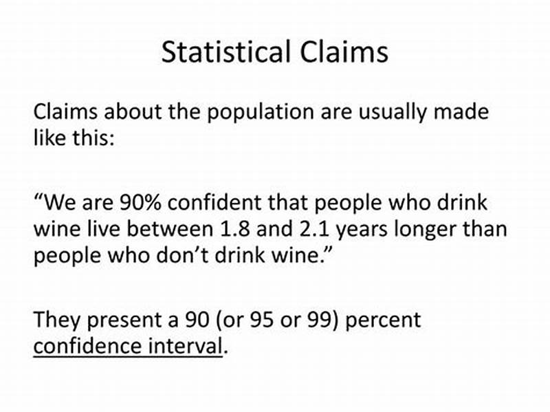 Statistical Claims Examples