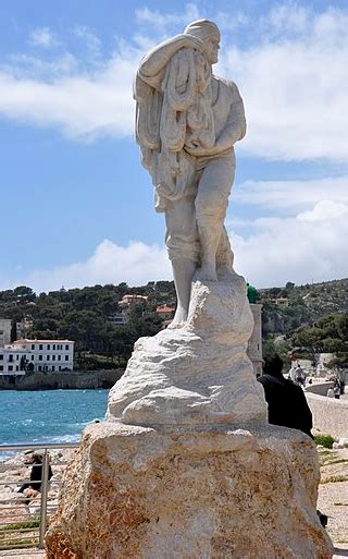 Statue de Calendal à Cassis