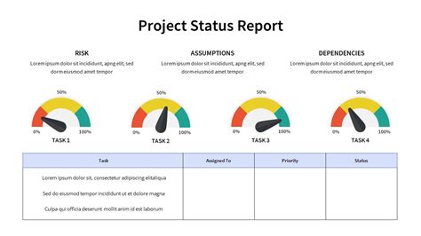 Status Report Template