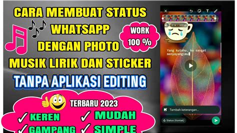 Status WA Musik