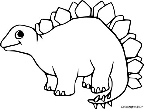 Stegosaurus Printable