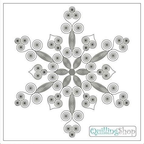 Stencil Printable Quilling Templates