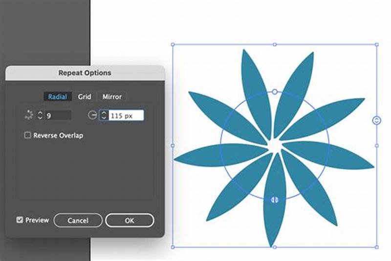Step And Repeat Pattern In Illustrator